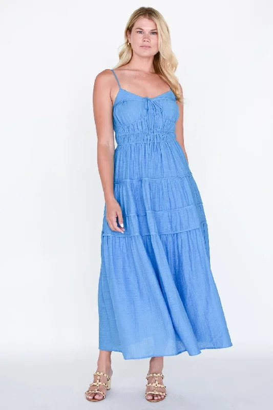 Spaghetti Strap Midi Dress