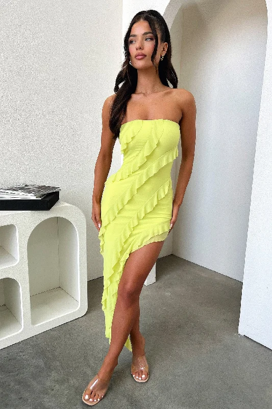 Jadore Dress - Lime