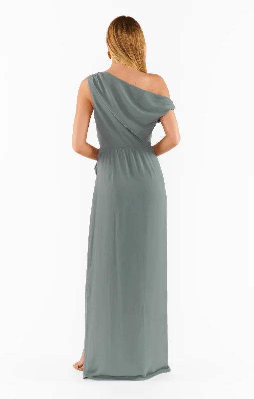 Jodie Dress ~ Deep Sage Chiffon