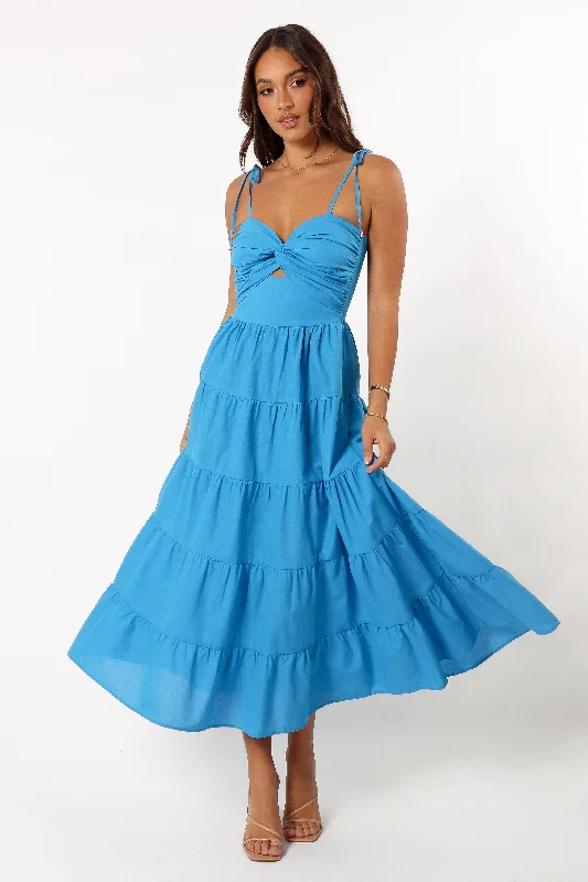 Lenny Maxi Dress - Blue