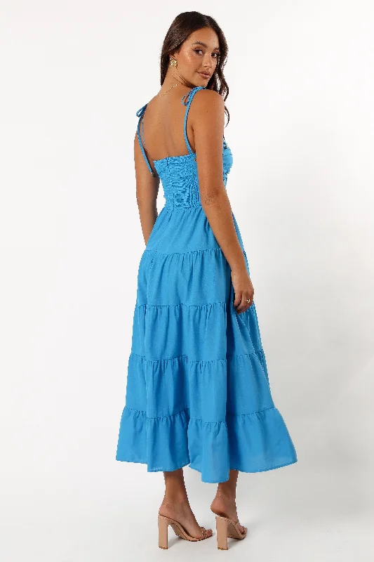 Lenny Maxi Dress - Blue