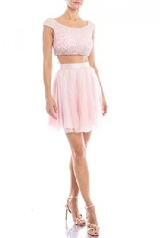 Terani Couture 1521H0100A Prom Two Piece Short Dress