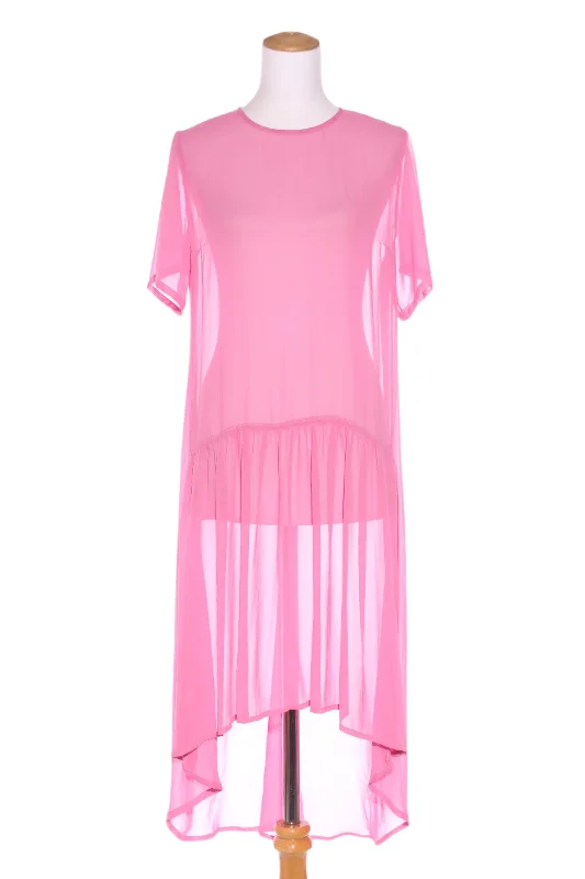 HARRÏE & SAM (LN) Pink chiffon hi low dress! 12