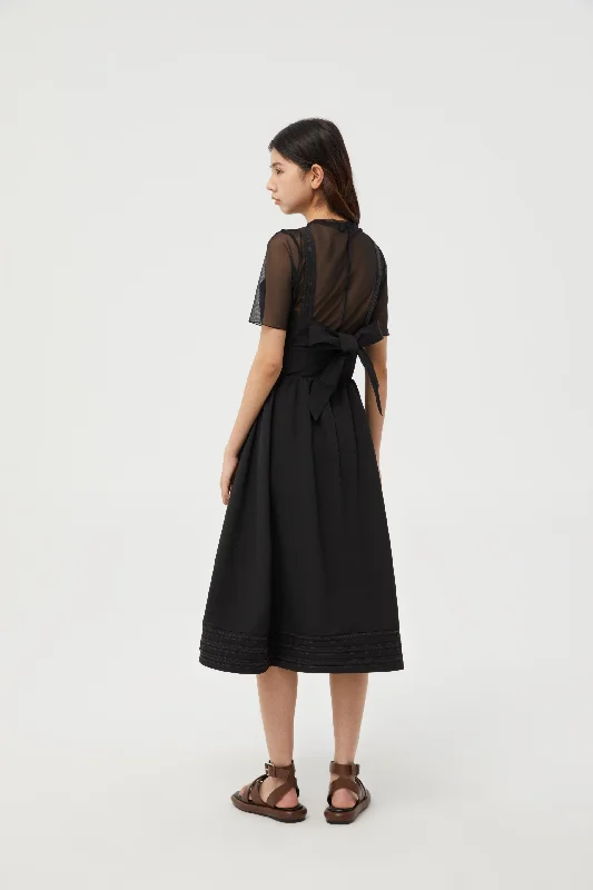 Hatler Neck Dress