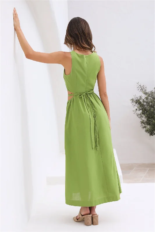 Lifetime Maxi Dress Green