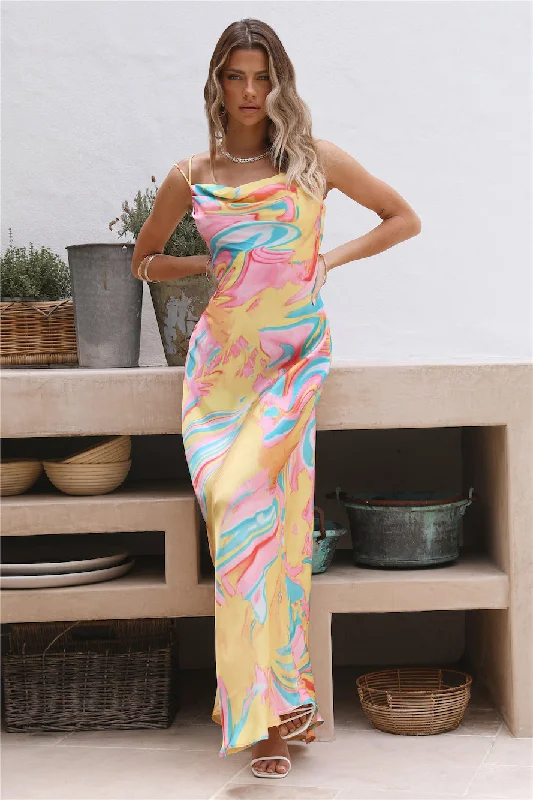 Splendid Sundays Maxi Dress Yellow