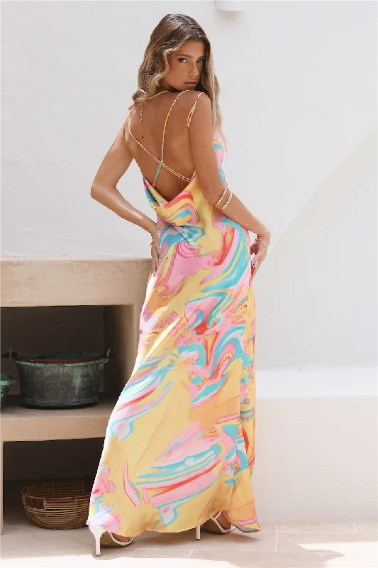 Splendid Sundays Maxi Dress Yellow