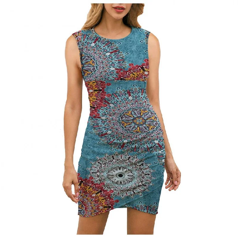 Warhol Printed Mini Shift Dress