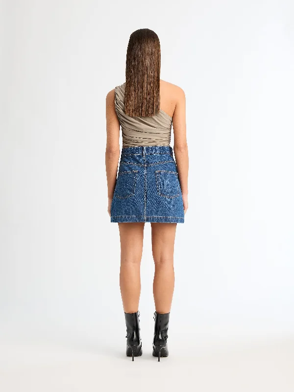 GEMMA DENIM SKIRT