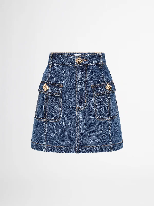 GEMMA DENIM SKIRT