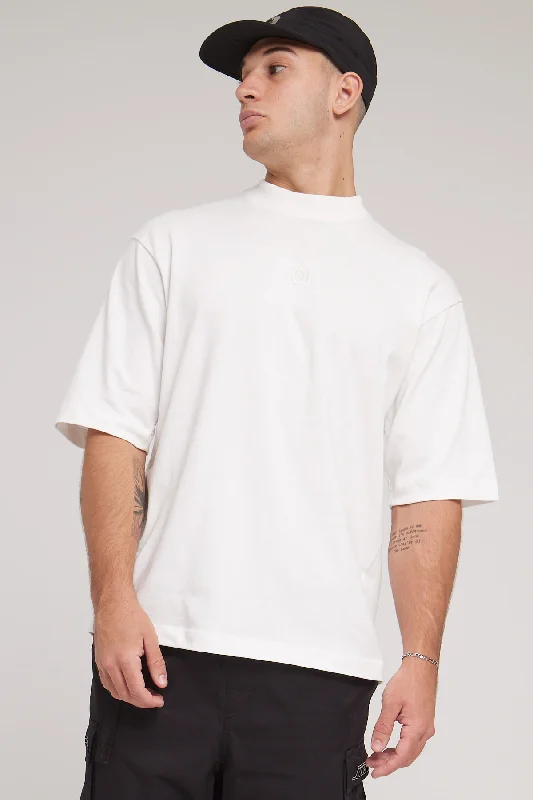 Neovision Monogram Street Super Heavy Tee Off White