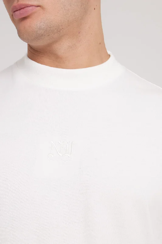 Neovision Monogram Street Super Heavy Tee Off White