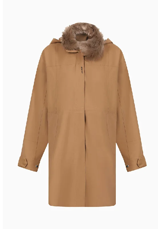 Buy More, Pay Less!All-Seasons Faux Fur Parka