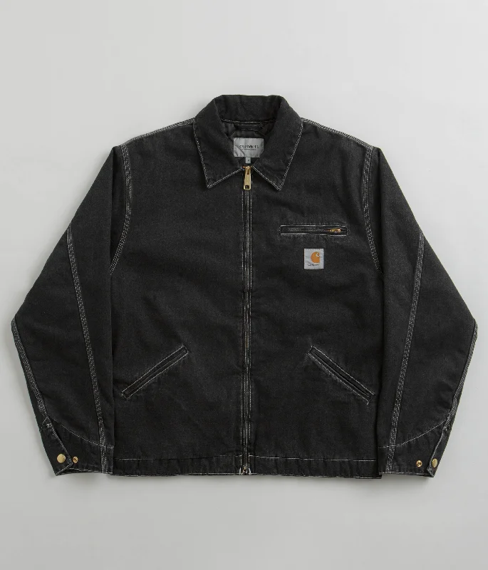 Your Discount is Waiting!Carhartt OG Detroit Jacket - Black Stone Wash