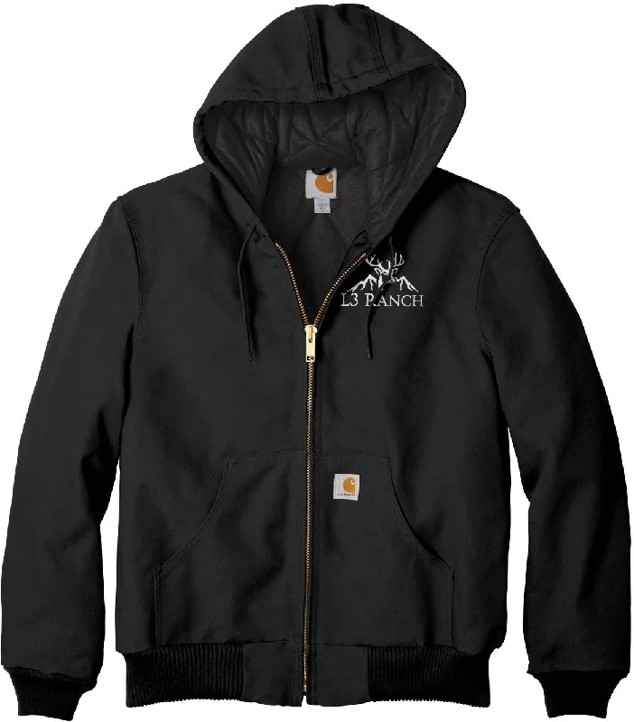 The Best Sale of the Year!Carhartt Tall Quilted-Flannel-Lined Duck Active Jac