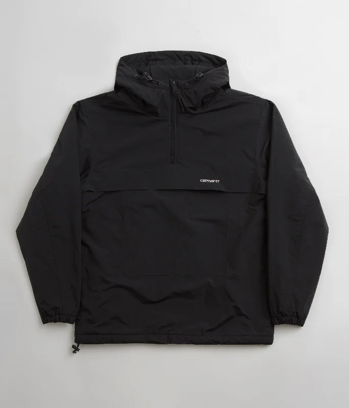 Crazy Discounts Inside!Carhartt Windbreaker Pullover Jacket - Black / White