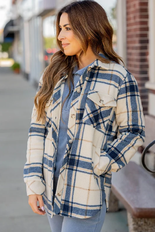 Stock Up and Save!Catching Feelings Plaid Shacket