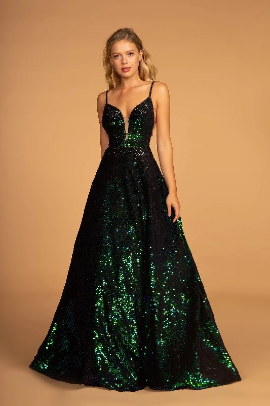 Shop More, Spend Less!Long Fully Sequins Prom Formal Ball Gown