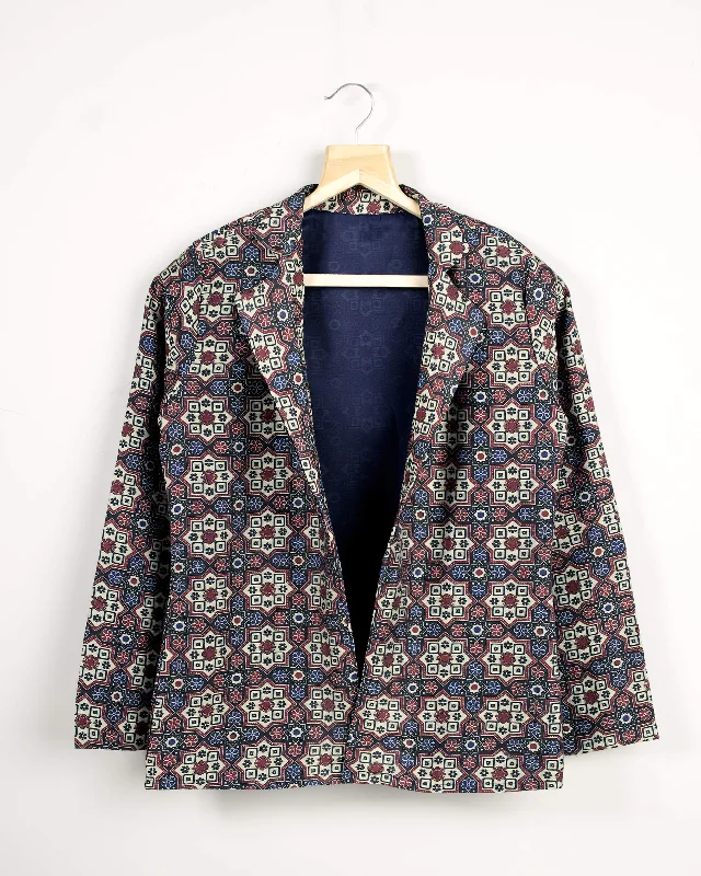 Must-Have Deals Inside!Unique Geometric Printed Jacket