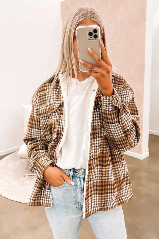 Flash Deals – Act Quickly!Heidi Sherpa Jacket Checkered