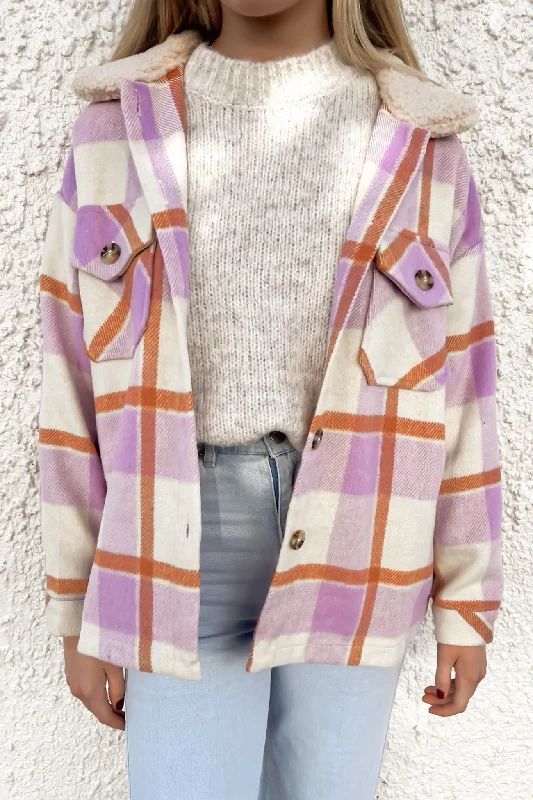 The Best Sale of the Year!Kylee Shacket Lilac