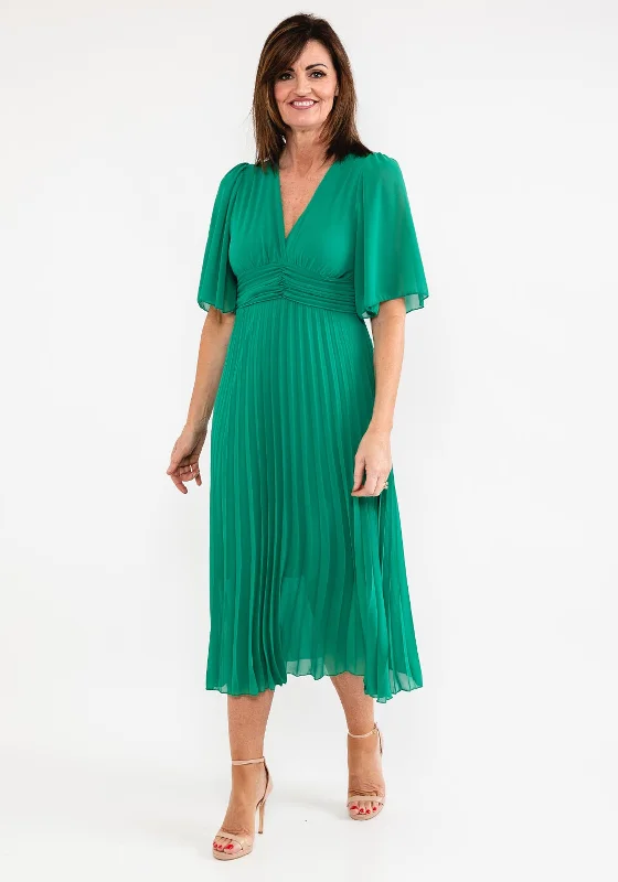 Buy More, Pay Less!Seventy1 One Size Pleated Chiffon Dress, Green