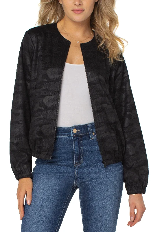 Get Ready to Save!Liverpool Basic Collarless Jacket (camo)