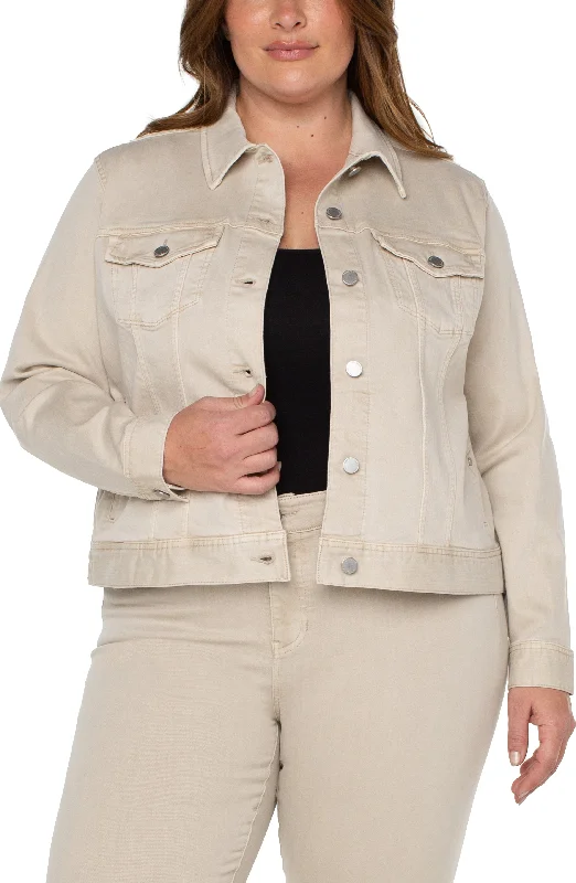 Exclusive Deals Just for You!Liverpool Classic Jean Jacket (Monterey Sand and Amber Dawn)