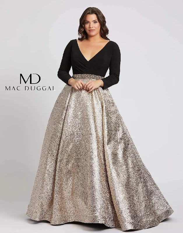 Snag the Best Prices Now!Mac Duggal 67229 Fabulouss Prom Plus Size Long Ball Gown