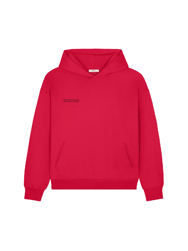Crazy Discounts Inside!Mens 365 Midweight Hoodie—Goji berry red