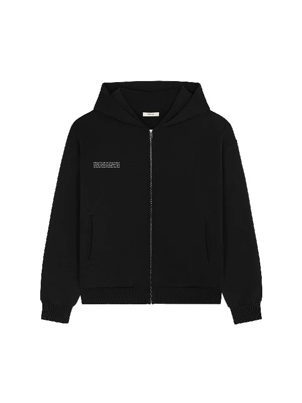 Hot Deals You Can’t Resist!Mens DNA Heavyweight Zipped Hoodie—black