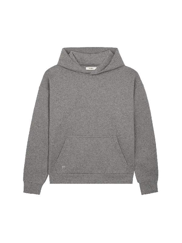 Don’t Wait – Shop Today!Mens Recycled Wool Jersey Hoodie—volcanic grey