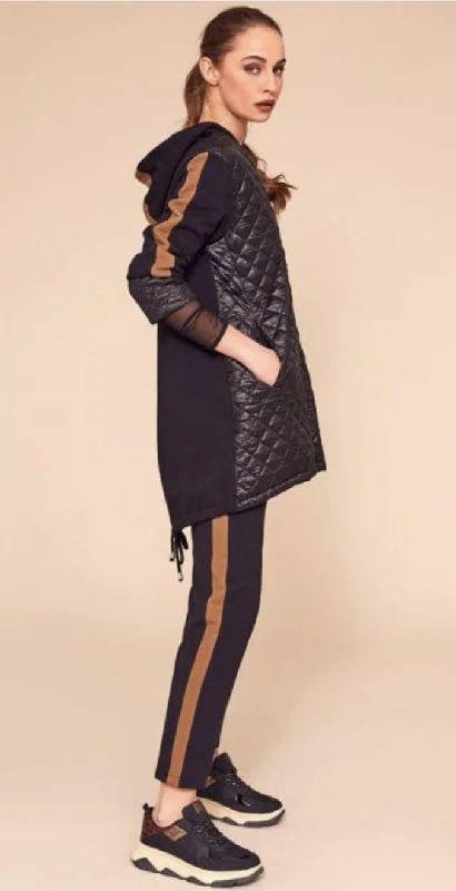 Your Dream Deal is Here!Naya Quilted Jacket Contrast Panel