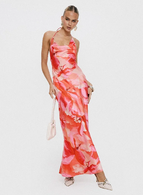 Limited Edition, Limited Price!Simor Maxi Dress Red