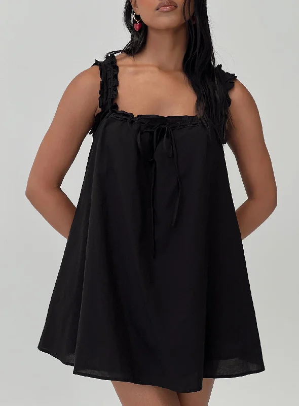 Your Favorite Items on Sale Now!Swing Mini Dress Black