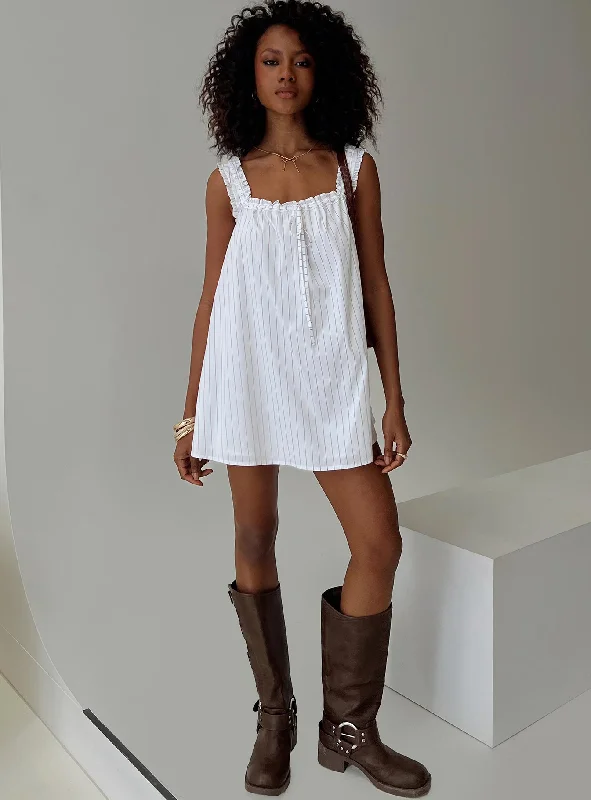 Crazy Discounts Inside!Swing Mini Dress Stripe