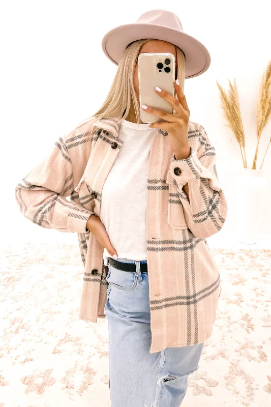Huge Price Cuts Await!Torie Shacket Pink