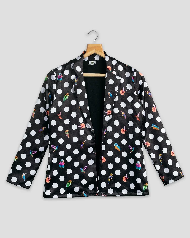 Best Price of the Season!Trendy Humming Polka Jacket For Women