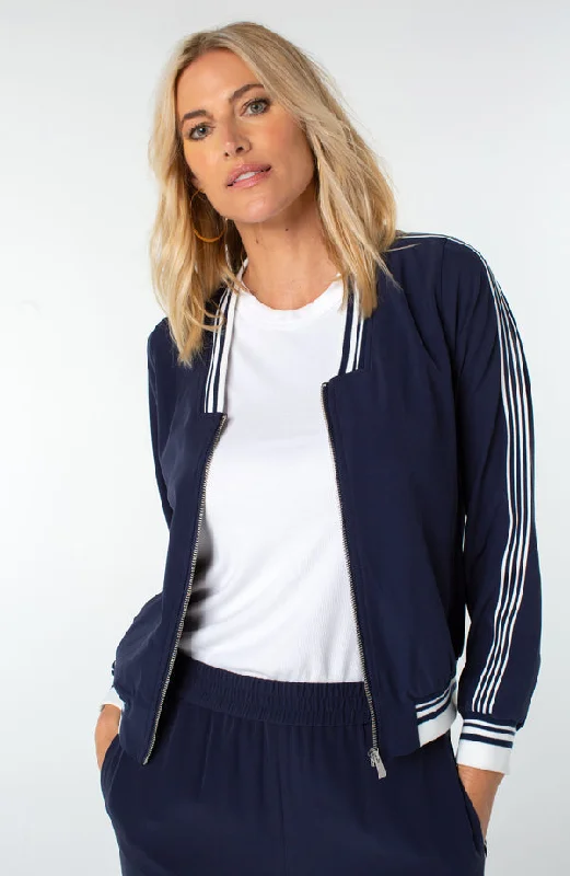 Every Deal is a Steal!Zip Up V-Neck Track Jacket