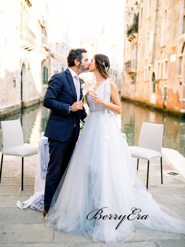 Don’t Wait – Shop Today!A-line Tulle Elegant Wedding Dresses, Stylish Wedding Bridal Gowns Don’t Wait – Shop Today!A-line Tulle Elegant Wedding Dresses, Stylish Wedding Bridal Gowns