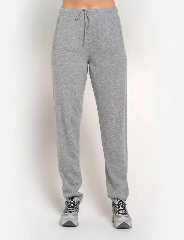 Everything Must Go!Basic Cashmere Jogger Pant In Granite