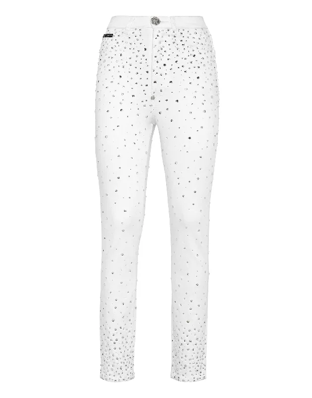 One Click Away from Big Savings!Denim Super High Waist Jegging Crystal Rain