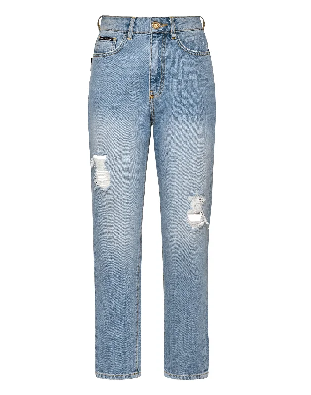 Limited Edition, Limited Price!Denim Trousers Boyfriend Fit