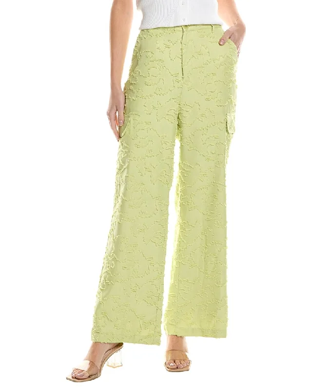 Savings You Can’t Ignore!Gracia Fringe Pattern Cargo Pant