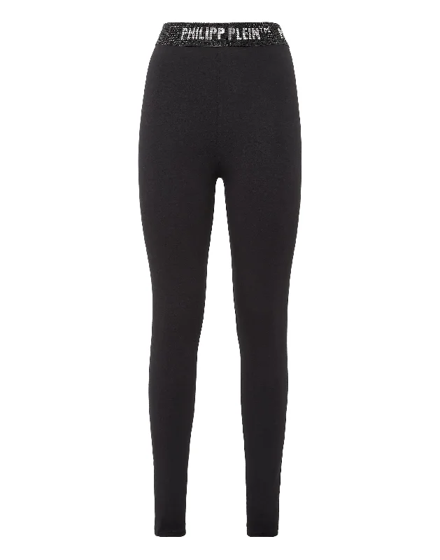 Get More for Less!High Waist Leggings  with Crystals