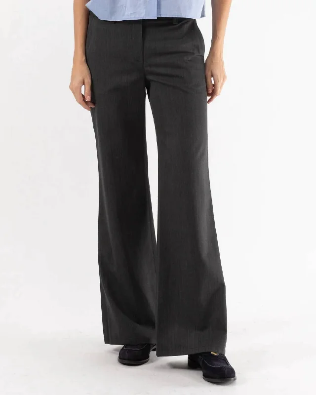 Score Big Savings Today!Howard Pant In Dark Charcoal Grey