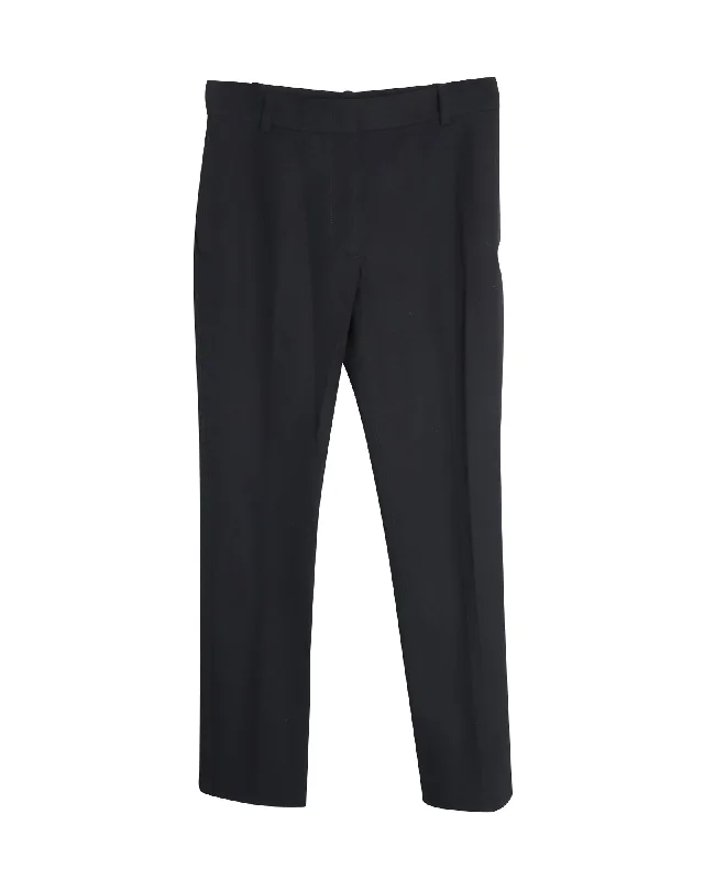 Your Chance to Save is Now!Joseph Zoran Gabardine Stretch Trousers In Black Viscose