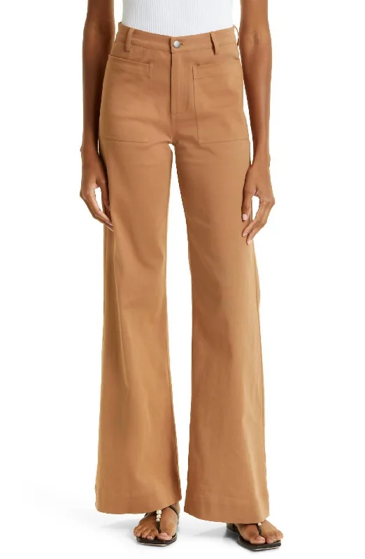 Huge Price Cuts Await!Makena Pant In Caramel