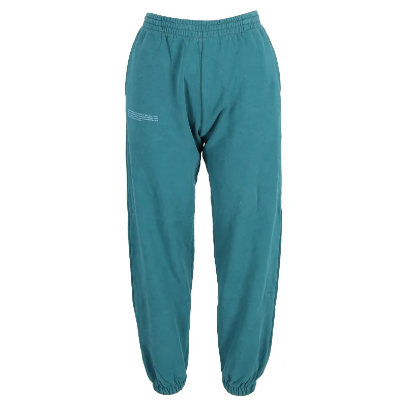 Only a Few Left – Order Now!Pangaia 365 Heavyweight Track Pants in Blue Green Cotton