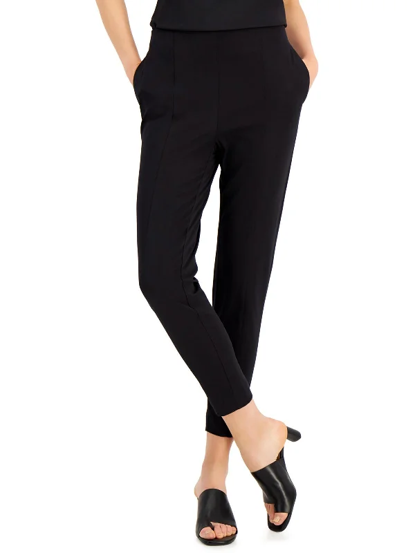 Your Favorite Sale is Back!Womens Back Zipper Office Wear Straight Leg Pants